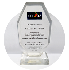 UTAR - In Appreciation to IPE Automation Sdn. Bhd. UTAR - In Appreciation to IPE Automation Sdn. Bhd.