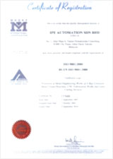 ISO9001:2000 Certification ISO9001:2000 Certification